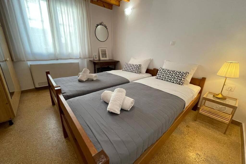 PANOS ROOMS Modern 3-Bedroom apartment Ándros Buitenkant foto
